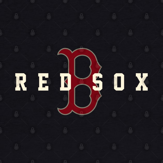 Boston Red Sox 1 by Buck Tee Originals by Buck Tee